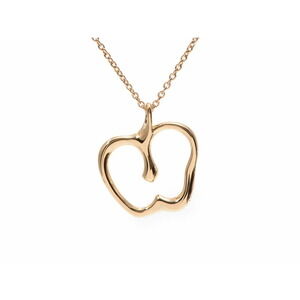 Tiffany Elsa Peretti Apple Necklace Yellow Gold